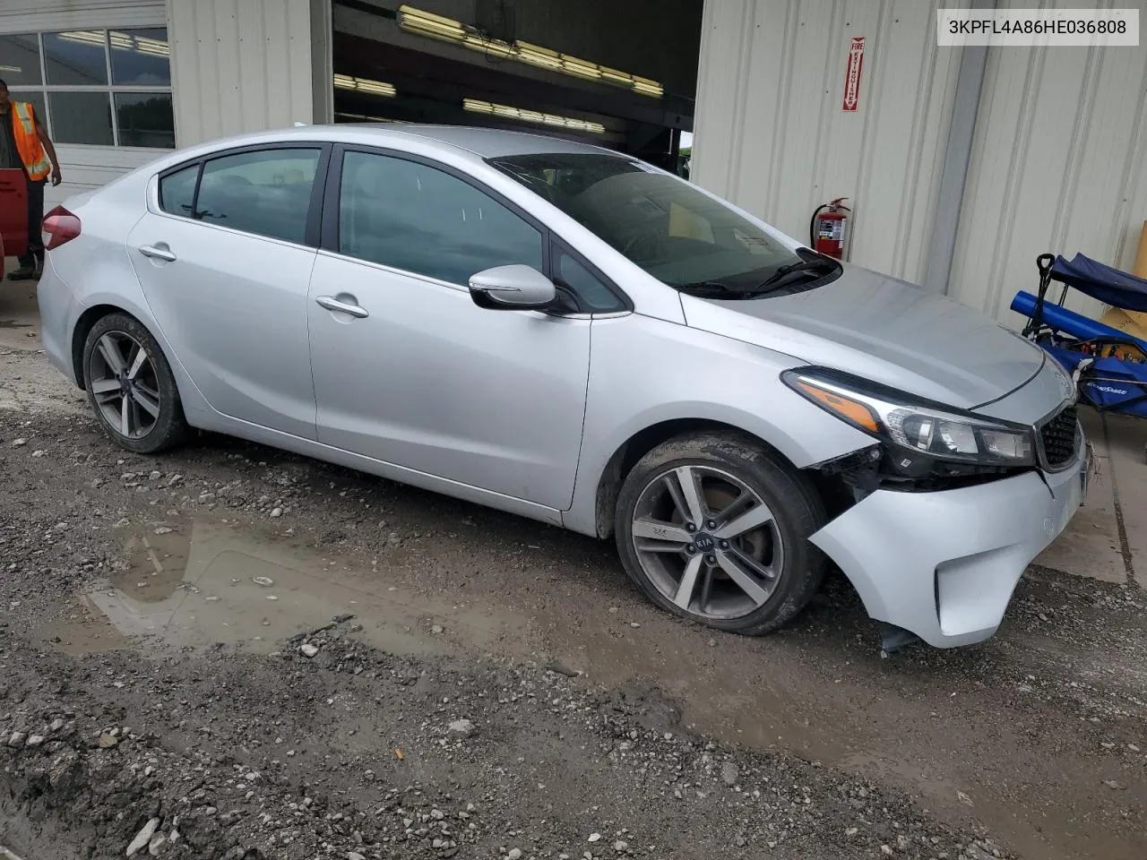 2017 Kia Forte Ex VIN: 3KPFL4A86HE036808 Lot: 57481234