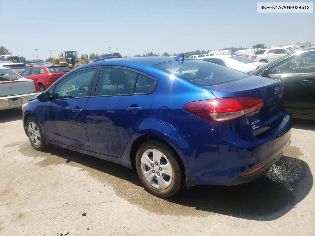 2017 Kia Forte Lx VIN: 3KPFK4A79HE038613 Lot: 58853114