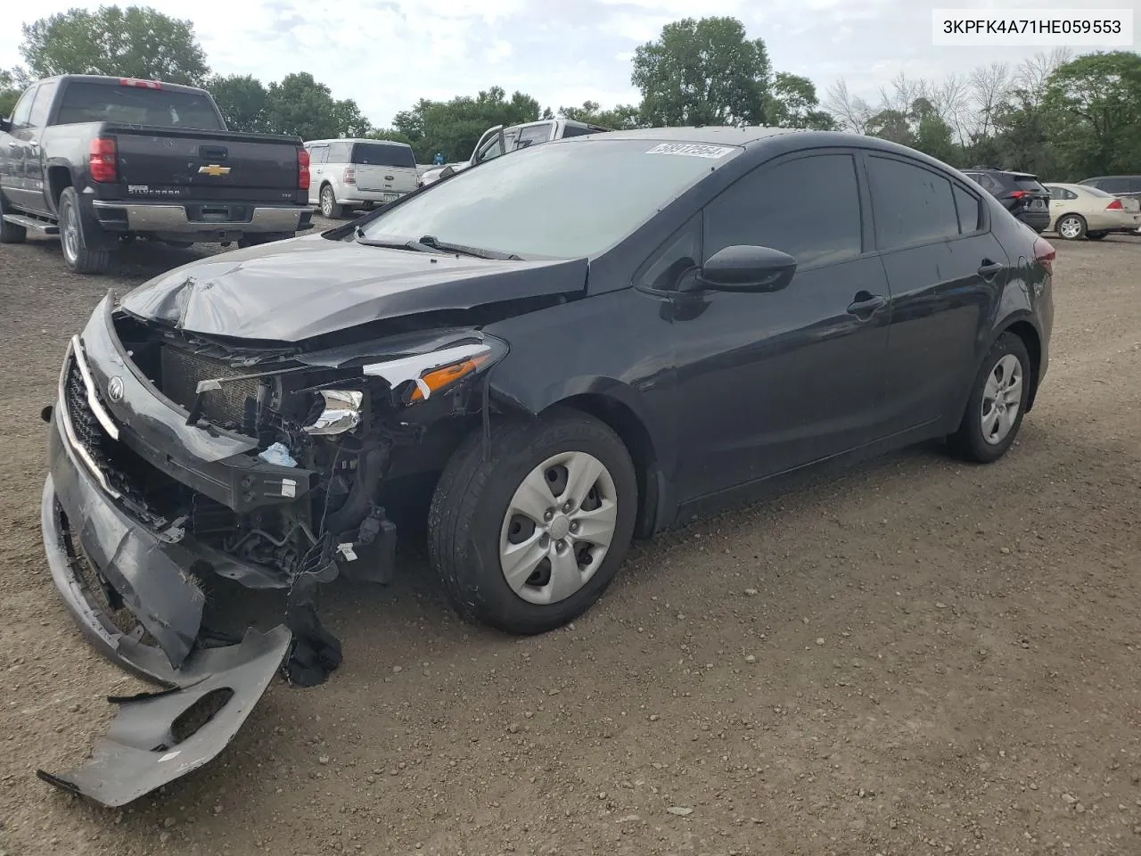 2017 Kia Forte Lx VIN: 3KPFK4A71HE059553 Lot: 58912564