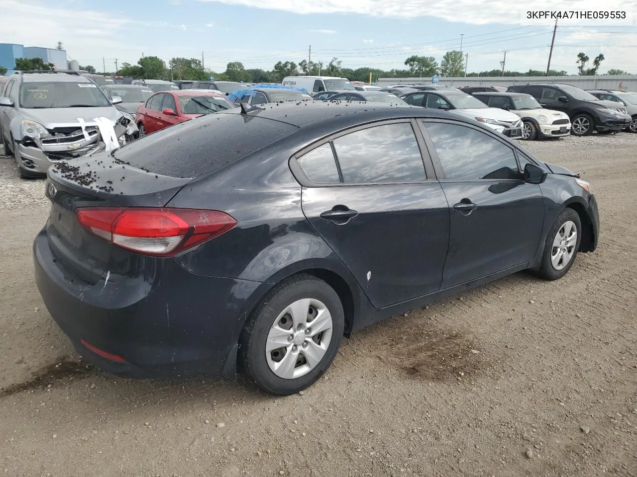 2017 Kia Forte Lx VIN: 3KPFK4A71HE059553 Lot: 58912564