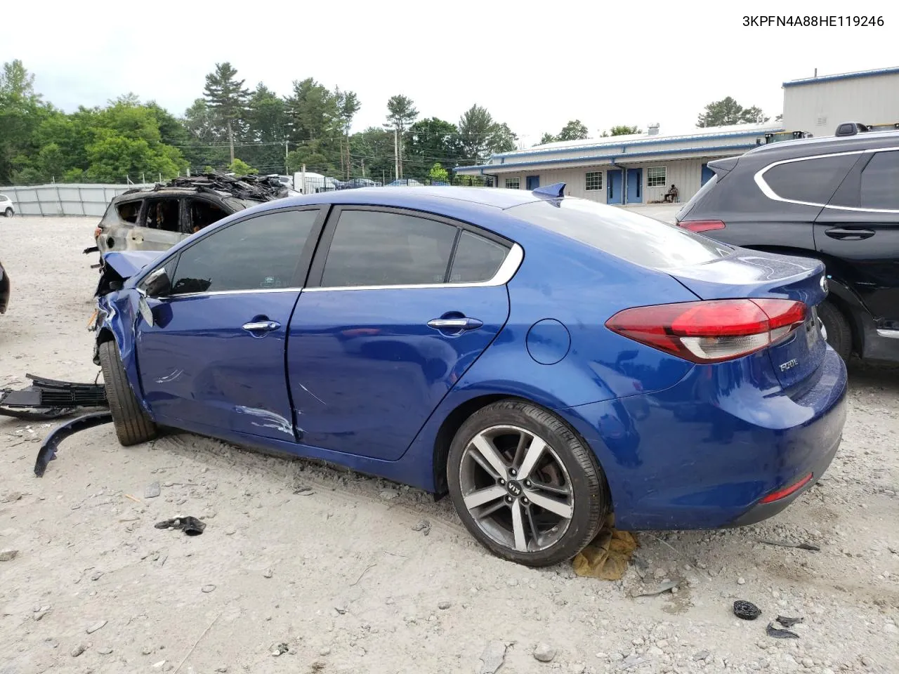 2017 Kia Forte Ex VIN: 3KPFN4A88HE119246 Lot: 59227124