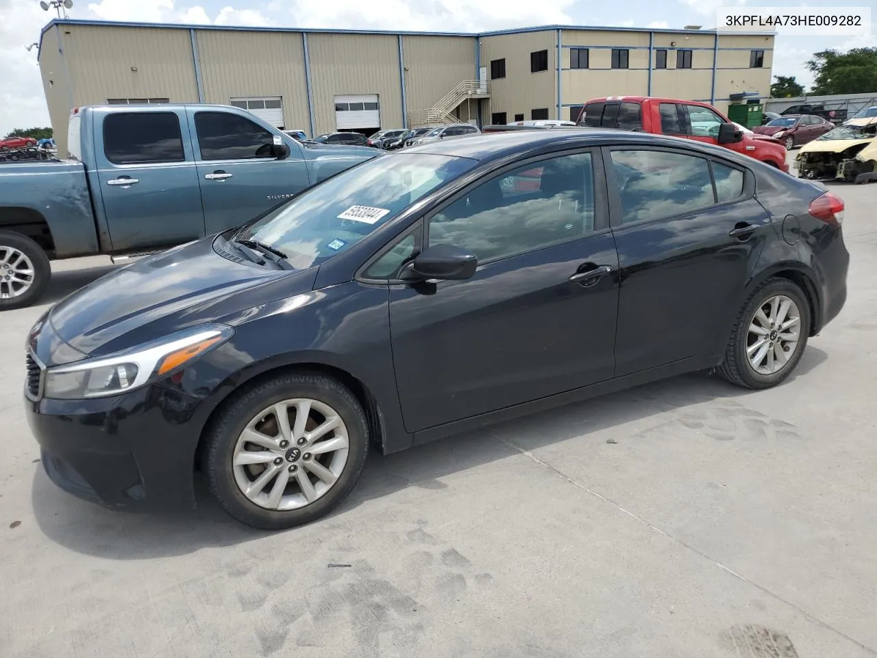 2017 Kia Forte Lx VIN: 3KPFL4A73HE009282 Lot: 59533044