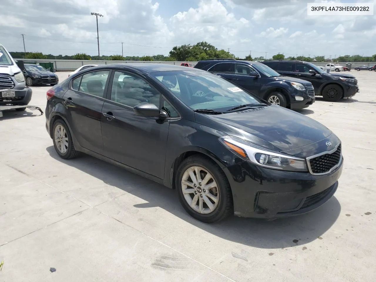 2017 Kia Forte Lx VIN: 3KPFL4A73HE009282 Lot: 59533044