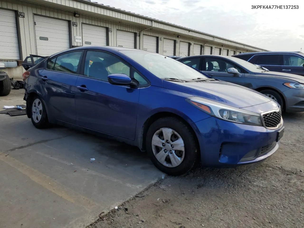 2017 Kia Forte Lx VIN: 3KPFK4A77HE137253 Lot: 59924664