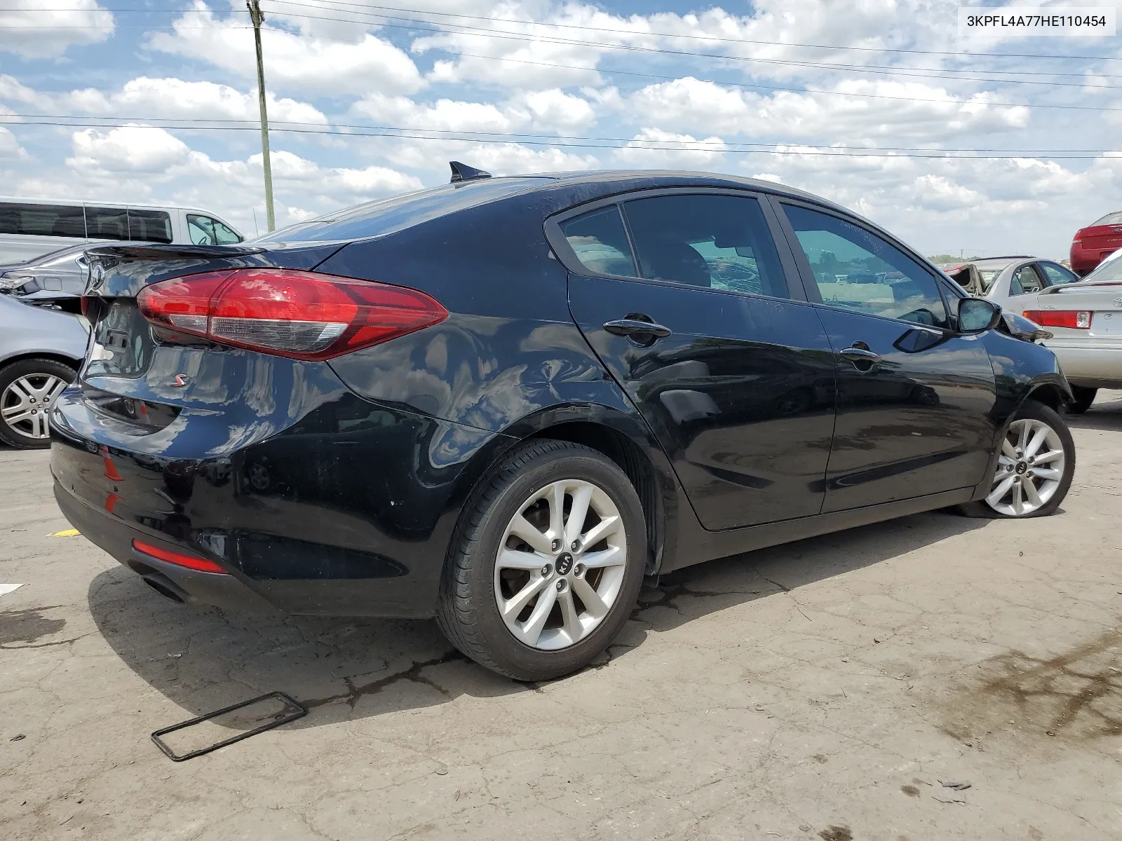 2017 Kia Forte Lx VIN: 3KPFL4A77HE110454 Lot: 60047224