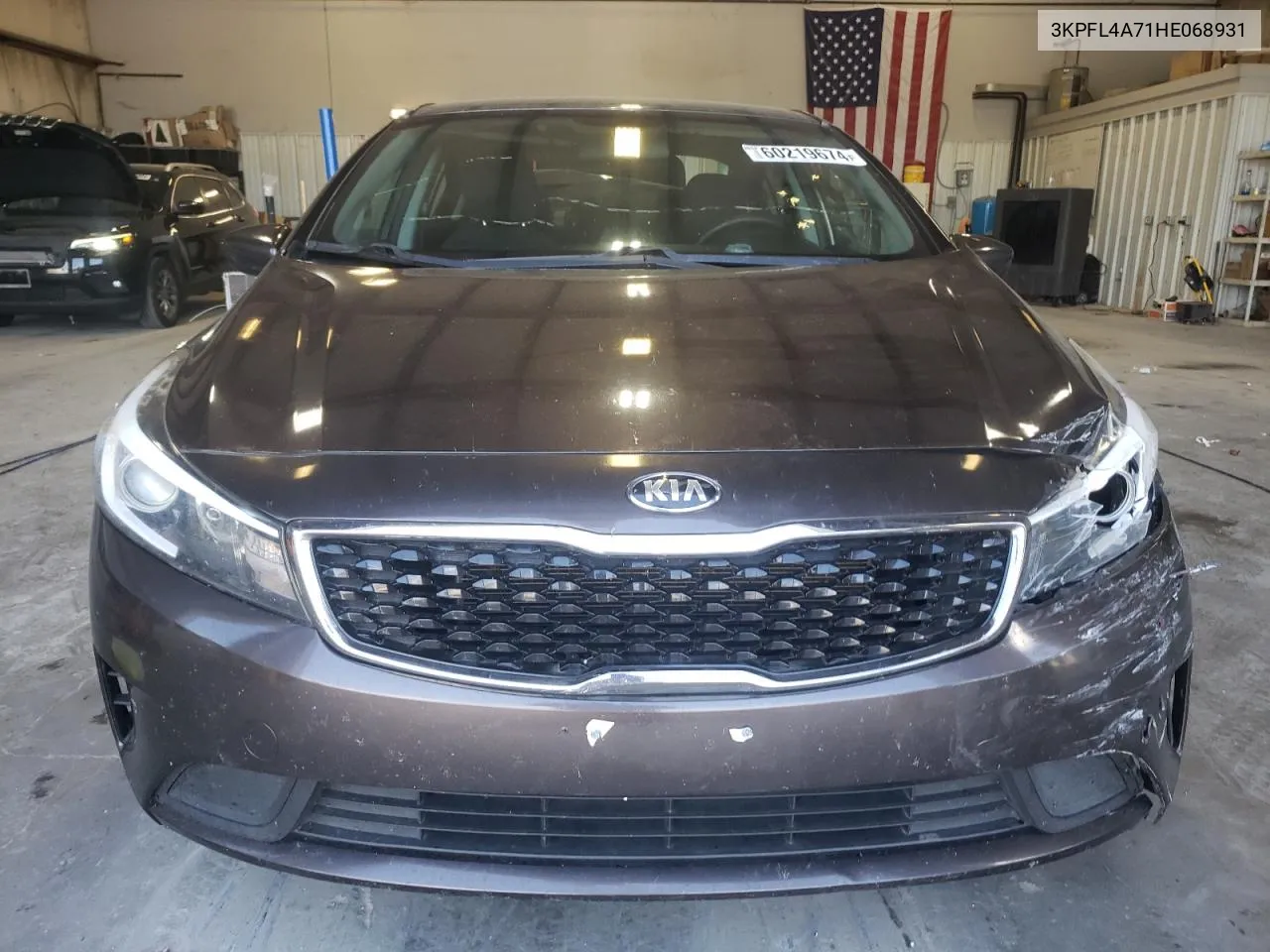 2017 Kia Forte Lx VIN: 3KPFL4A71HE068931 Lot: 60219674