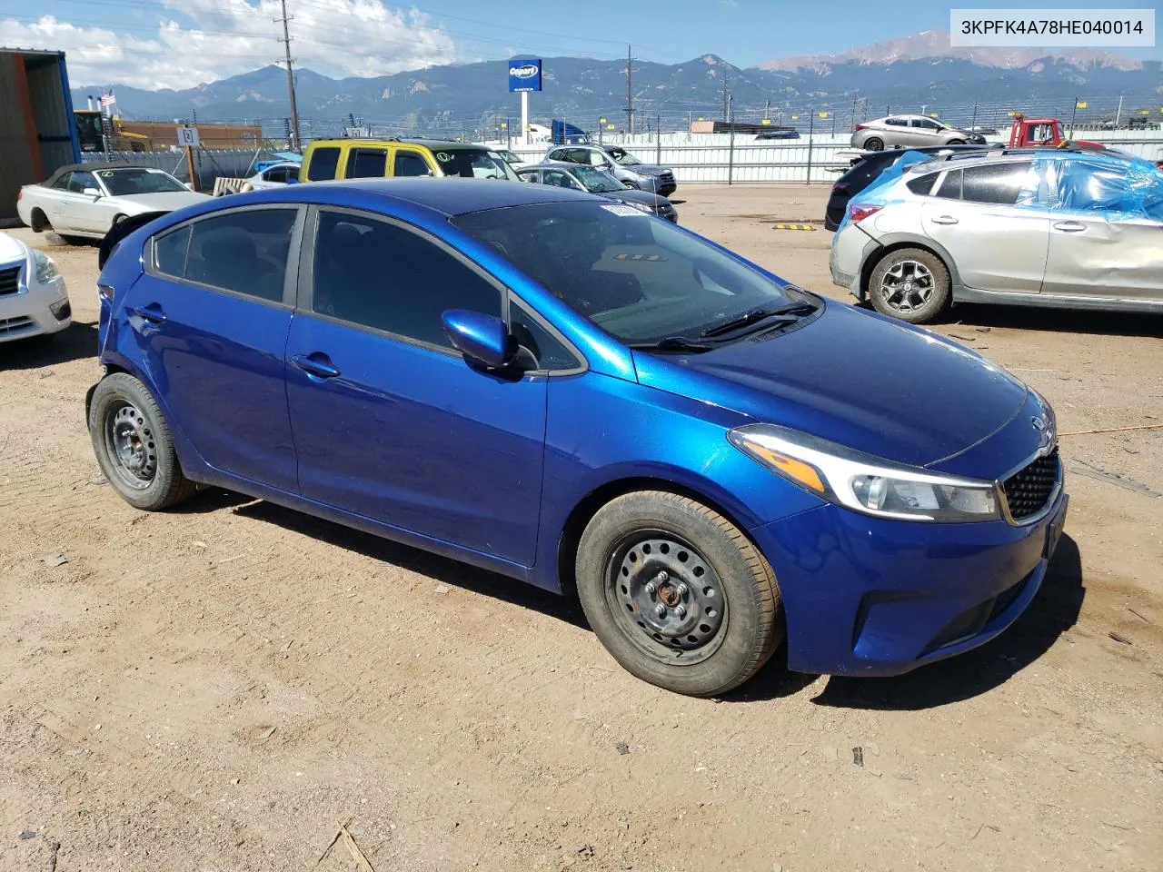 2017 Kia Forte Lx VIN: 3KPFK4A78HE040014 Lot: 61057224