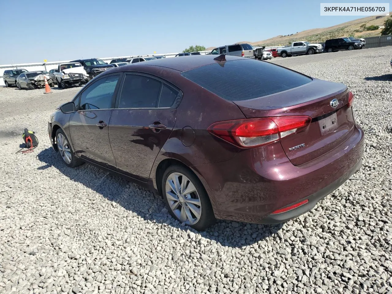 2017 Kia Forte Lx VIN: 3KPFK4A71HE056703 Lot: 62270984