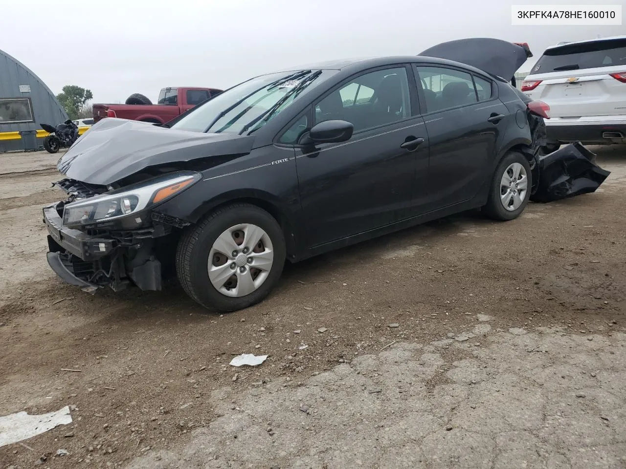 2017 Kia Forte Lx VIN: 3KPFK4A78HE160010 Lot: 62504794