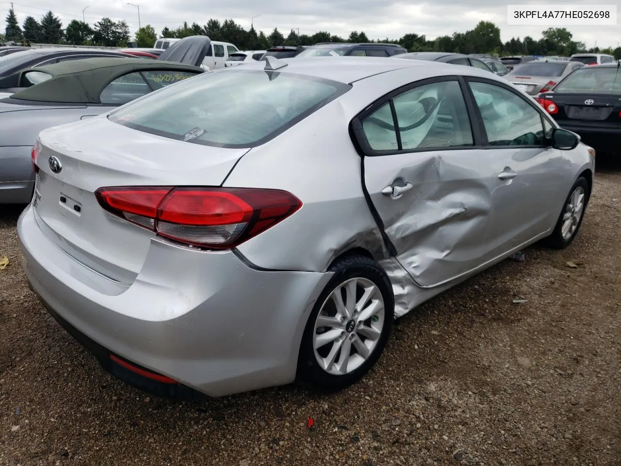 2017 Kia Forte Lx VIN: 3KPFL4A77HE052698 Lot: 62740914