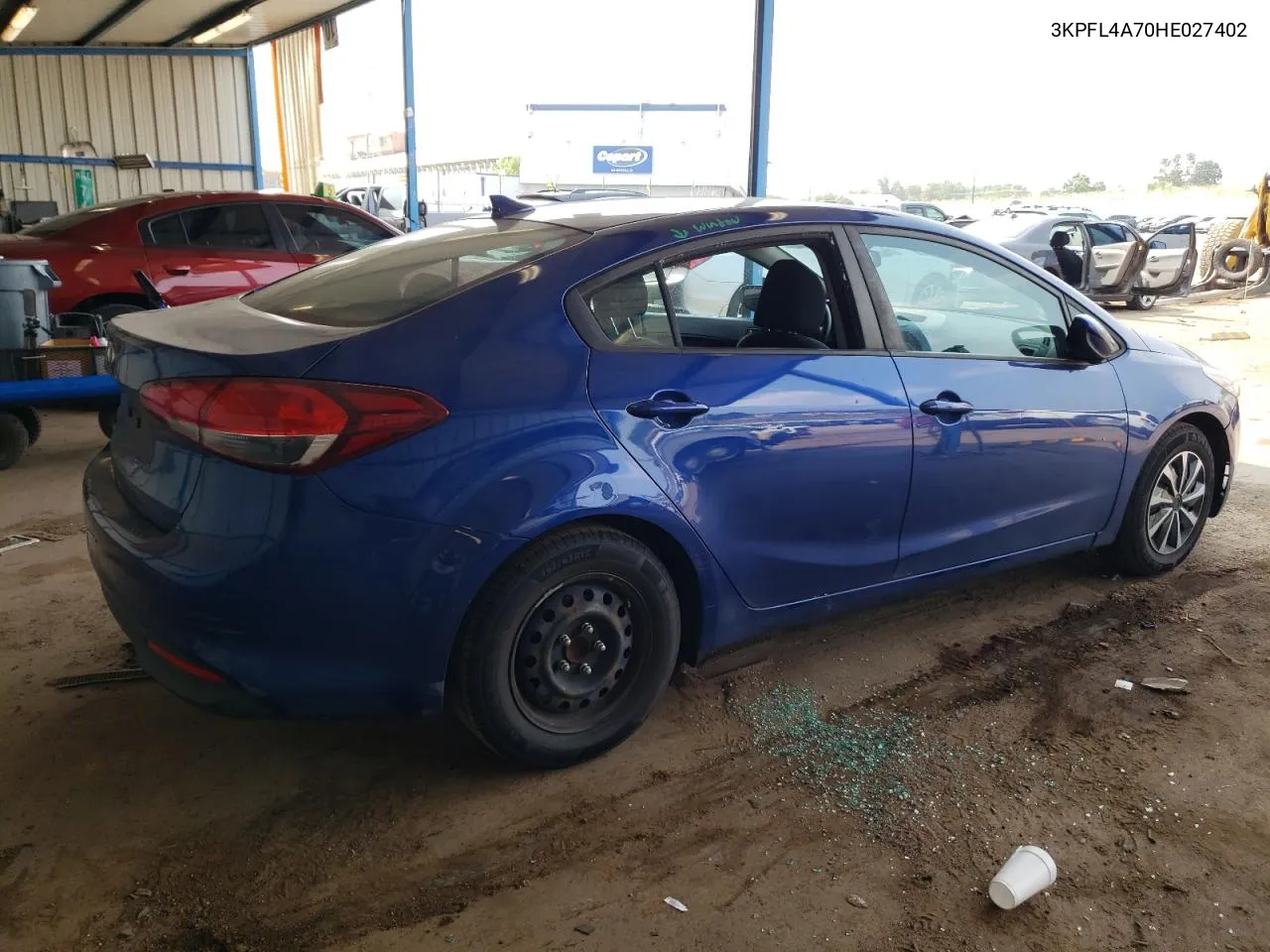 2017 Kia Forte Lx VIN: 3KPFL4A70HE027402 Lot: 63889234