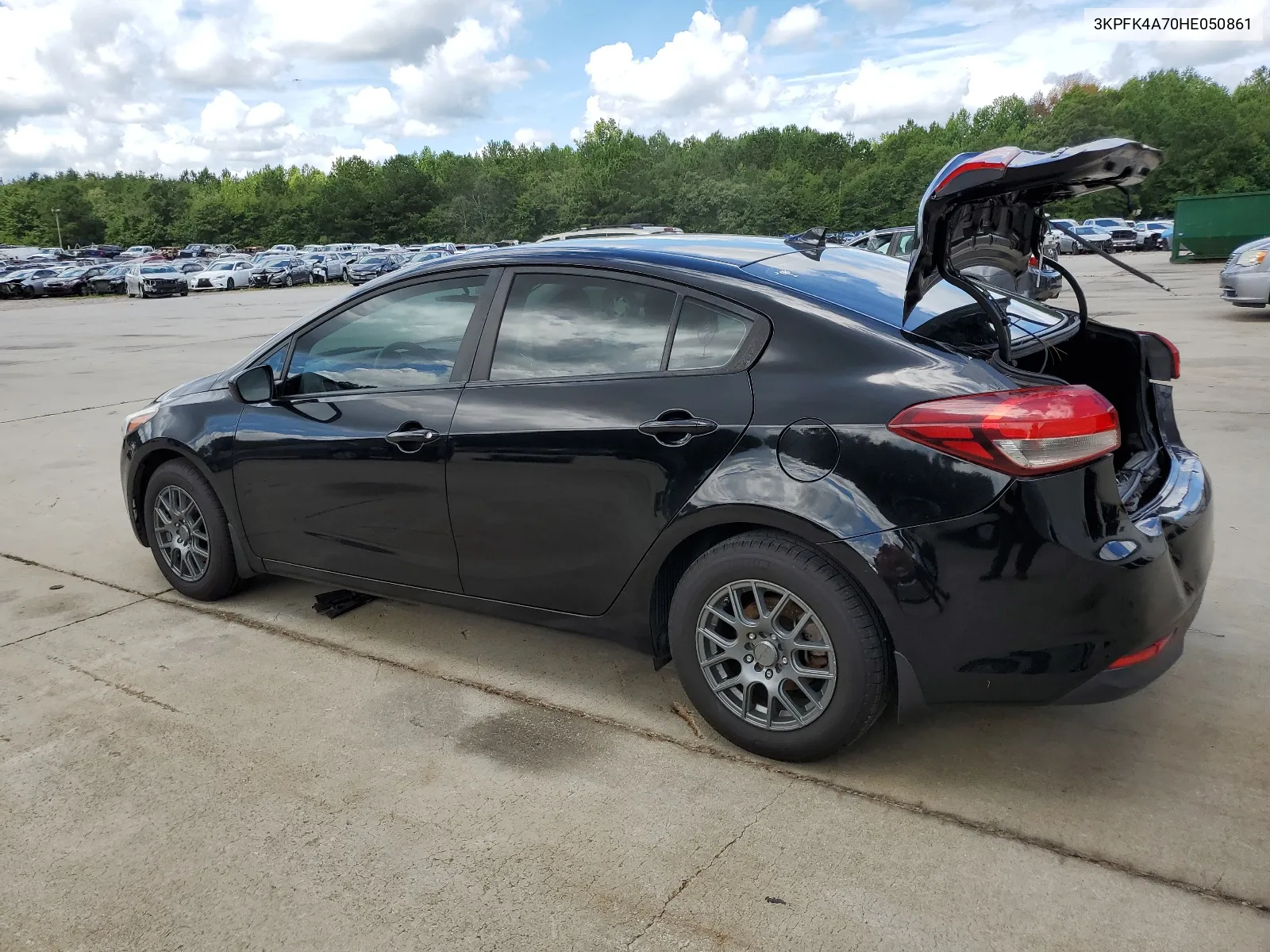 2017 Kia Forte Lx VIN: 3KPFK4A70HE050861 Lot: 64200084