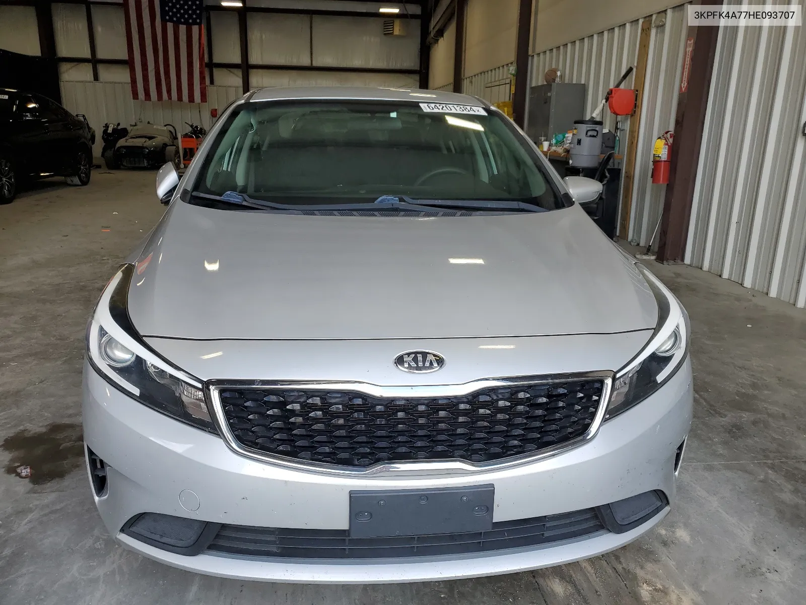 2017 Kia Forte Lx VIN: 3KPFK4A77HE093707 Lot: 64201384