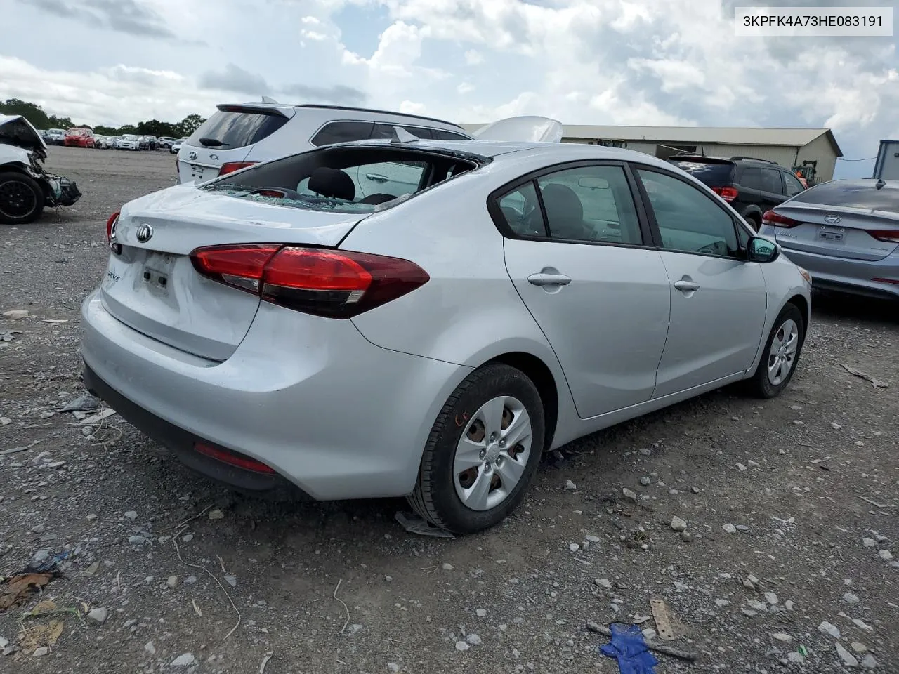 2017 Kia Forte Lx VIN: 3KPFK4A73HE083191 Lot: 64428554