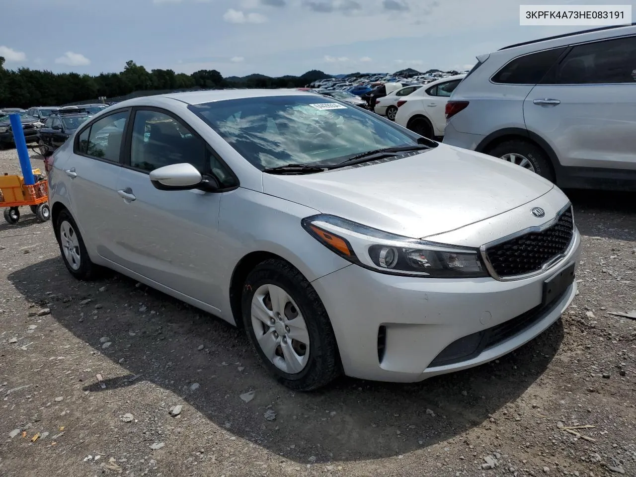 2017 Kia Forte Lx VIN: 3KPFK4A73HE083191 Lot: 64428554