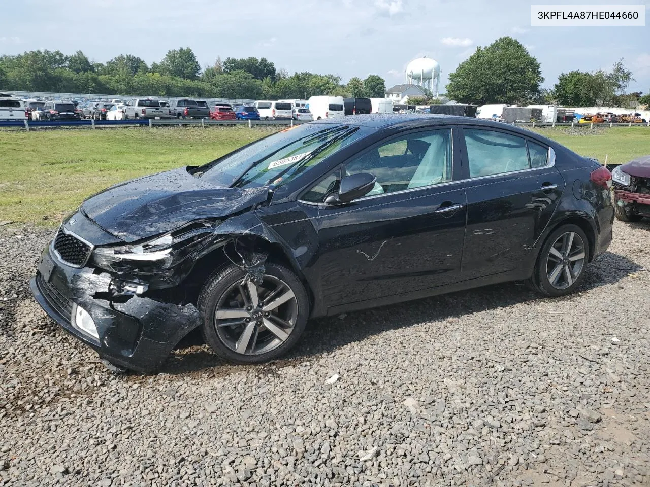 2017 Kia Forte Ex VIN: 3KPFL4A87HE044660 Lot: 65053874