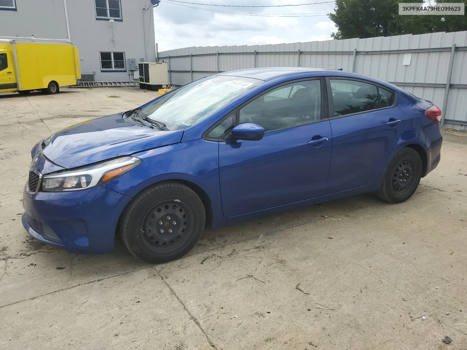 2017 Kia Forte Lx VIN: 3KPFK4A79HE099623 Lot: 65458744