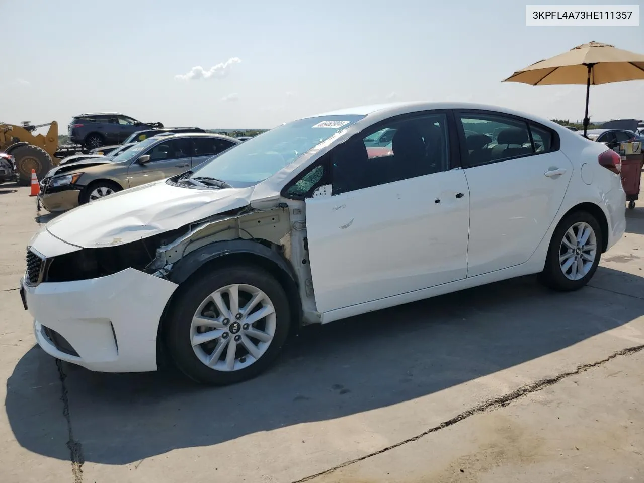 3KPFL4A73HE111357 2017 Kia Forte Lx