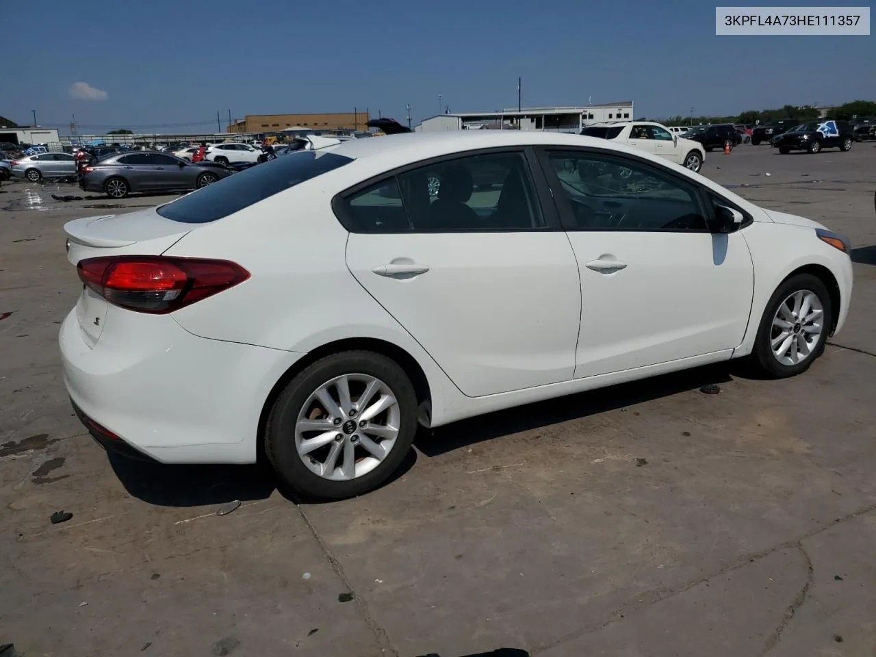 2017 Kia Forte Lx VIN: 3KPFL4A73HE111357 Lot: 65462904