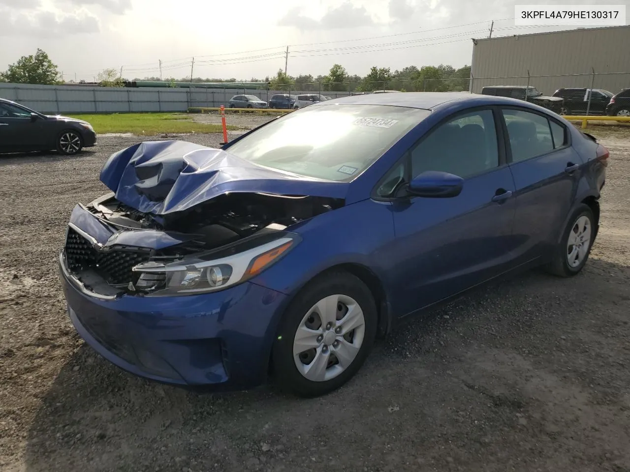 2017 Kia Forte Lx VIN: 3KPFL4A79HE130317 Lot: 65724734