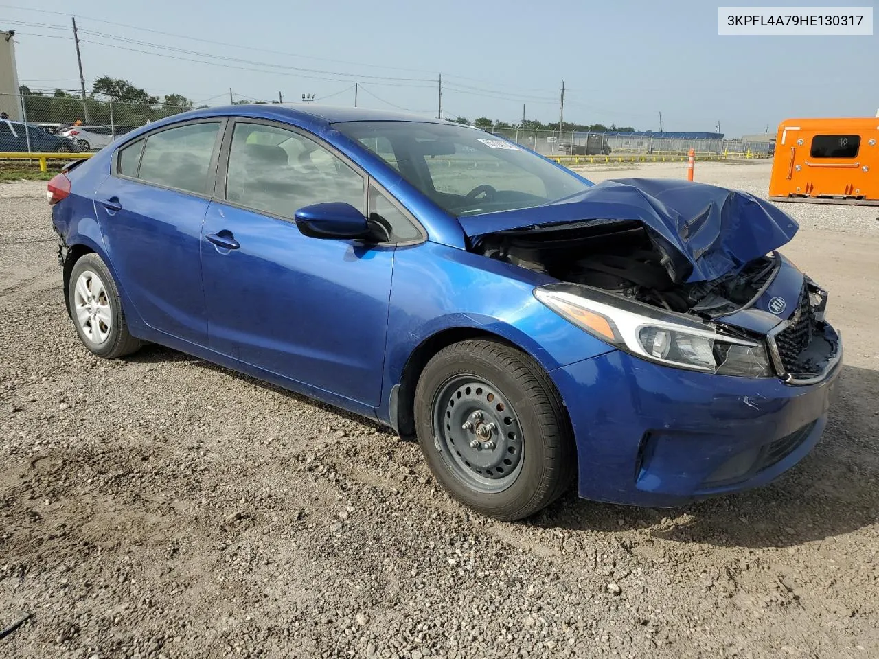 2017 Kia Forte Lx VIN: 3KPFL4A79HE130317 Lot: 65724734