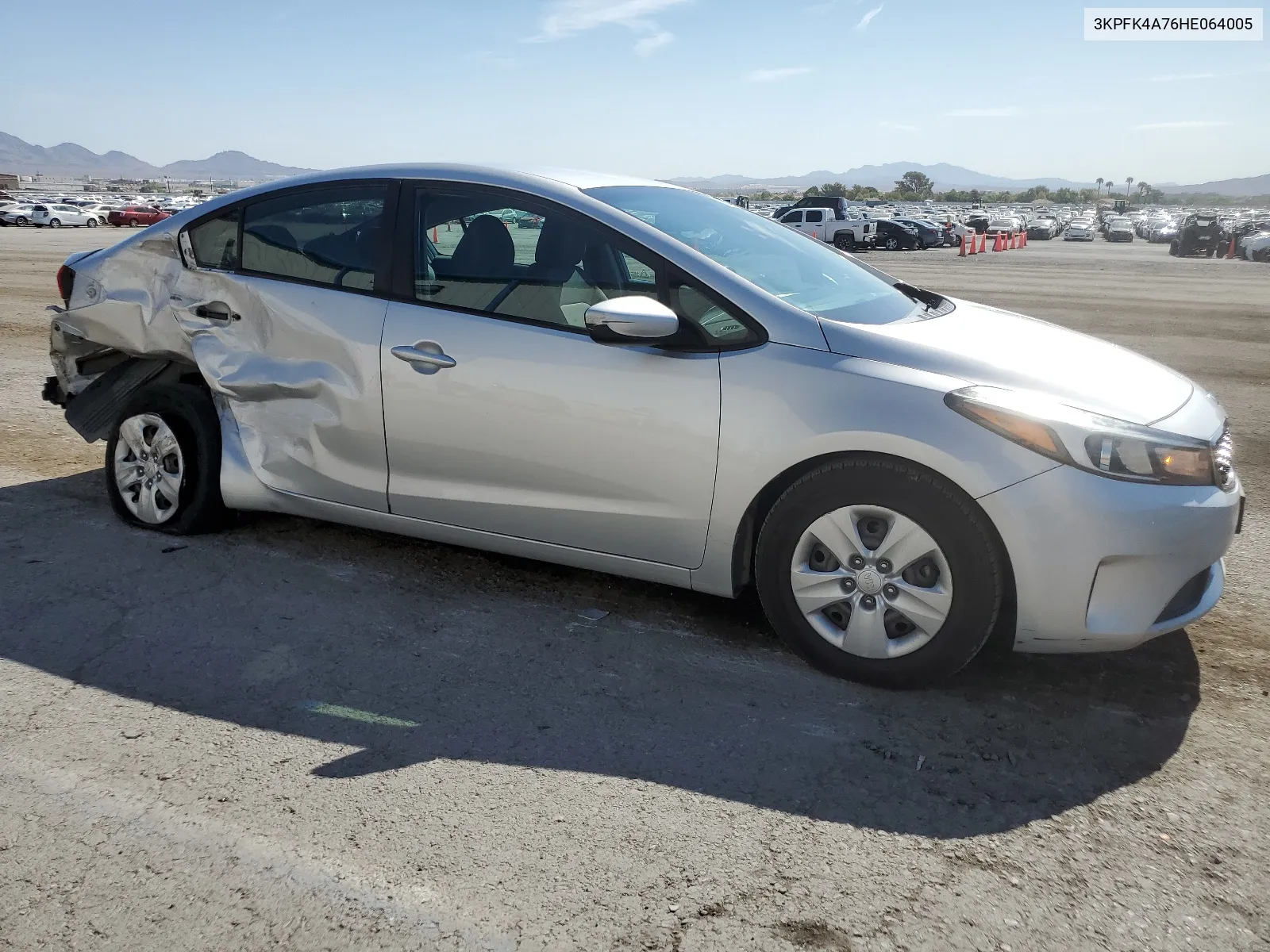 2017 Kia Forte Lx VIN: 3KPFK4A76HE064005 Lot: 65758614