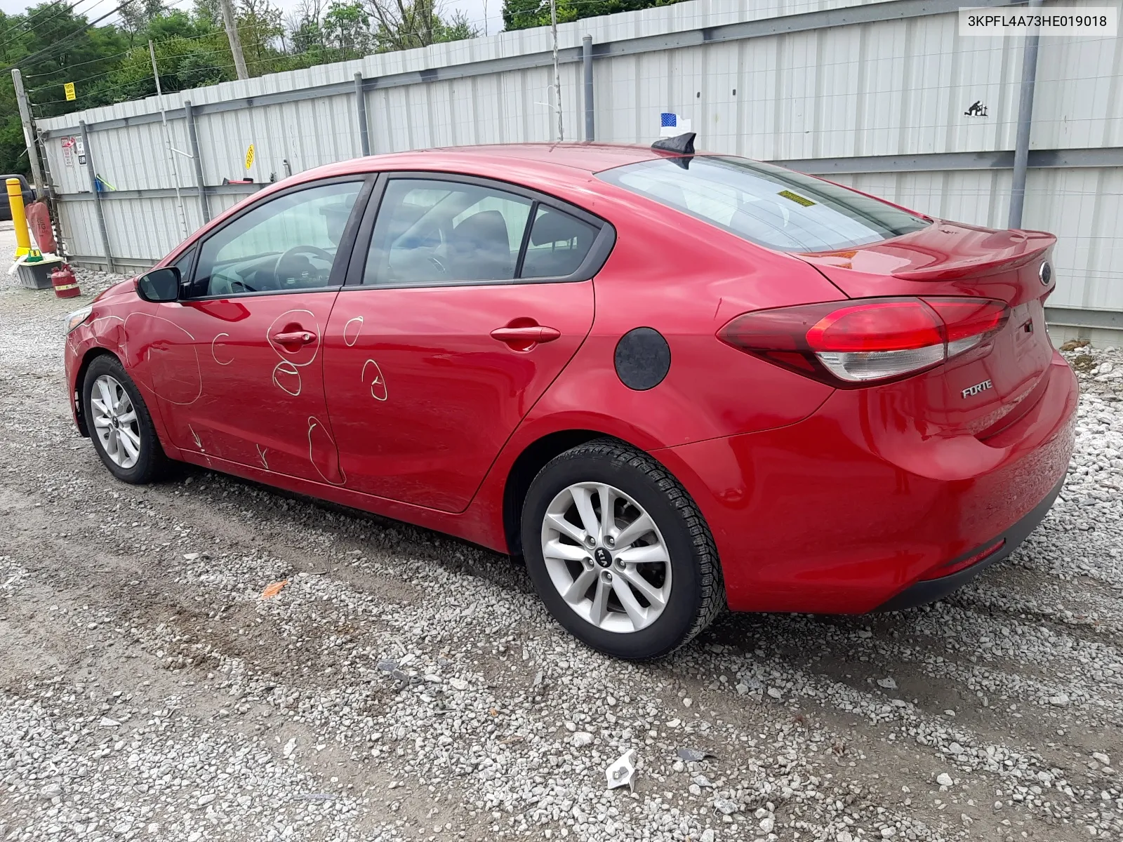 2017 Kia Forte Lx VIN: 3KPFL4A73HE019018 Lot: 65853324