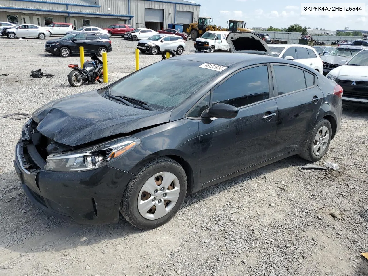 2017 Kia Forte Lx VIN: 3KPFK4A72HE125544 Lot: 66122874