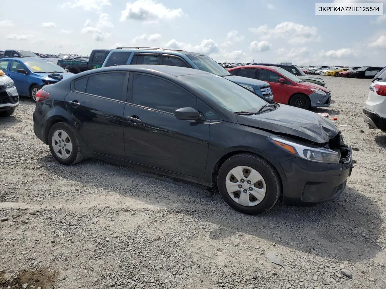 2017 Kia Forte Lx VIN: 3KPFK4A72HE125544 Lot: 66122874