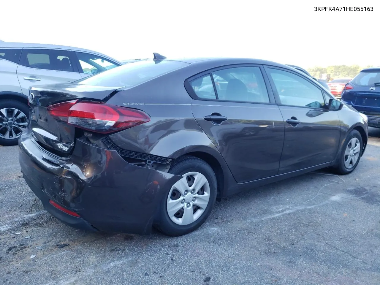 2017 Kia Forte Lx VIN: 3KPFK4A71HE055163 Lot: 66776244