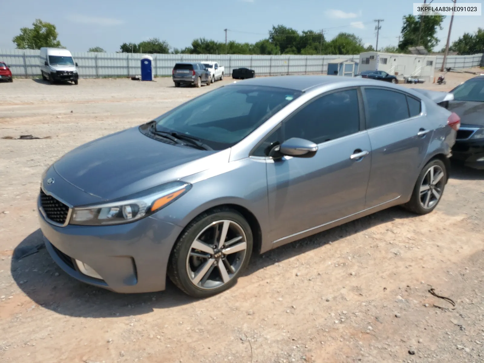 2017 Kia Forte Ex VIN: 3KPFL4A83HE091023 Lot: 67033124