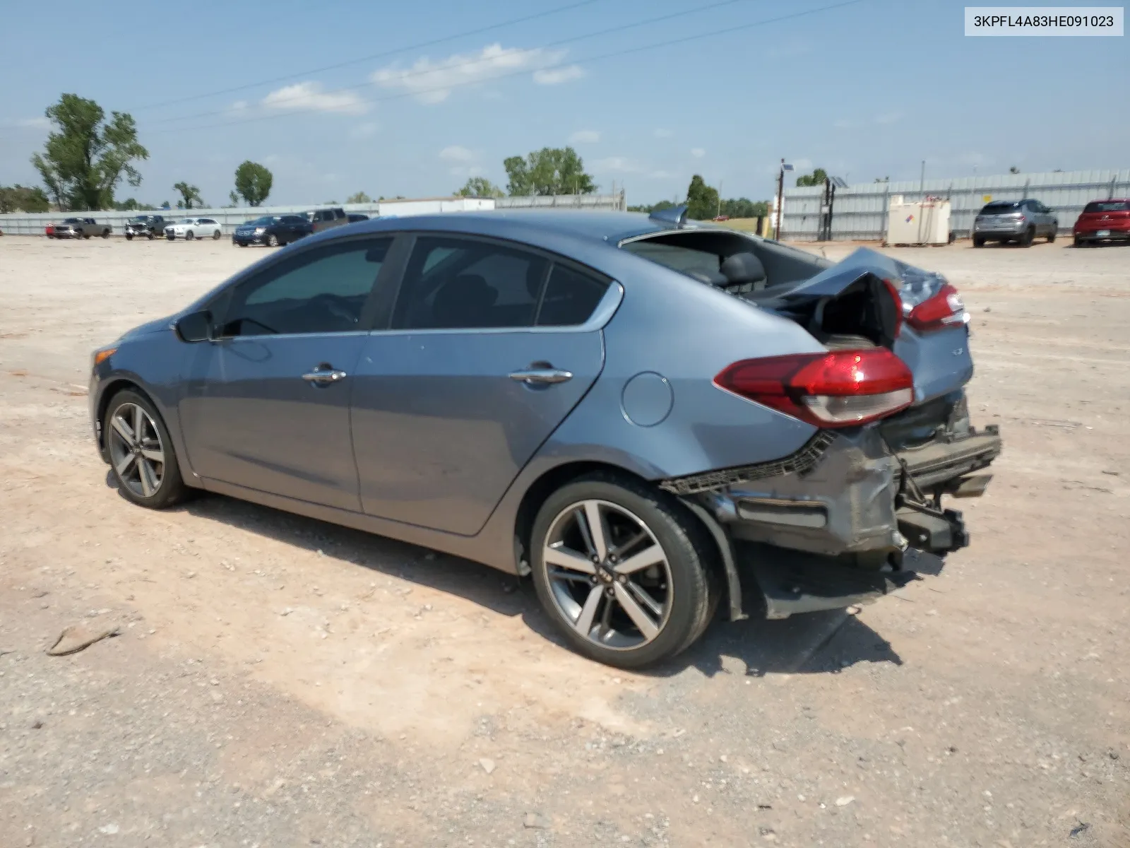 2017 Kia Forte Ex VIN: 3KPFL4A83HE091023 Lot: 67033124