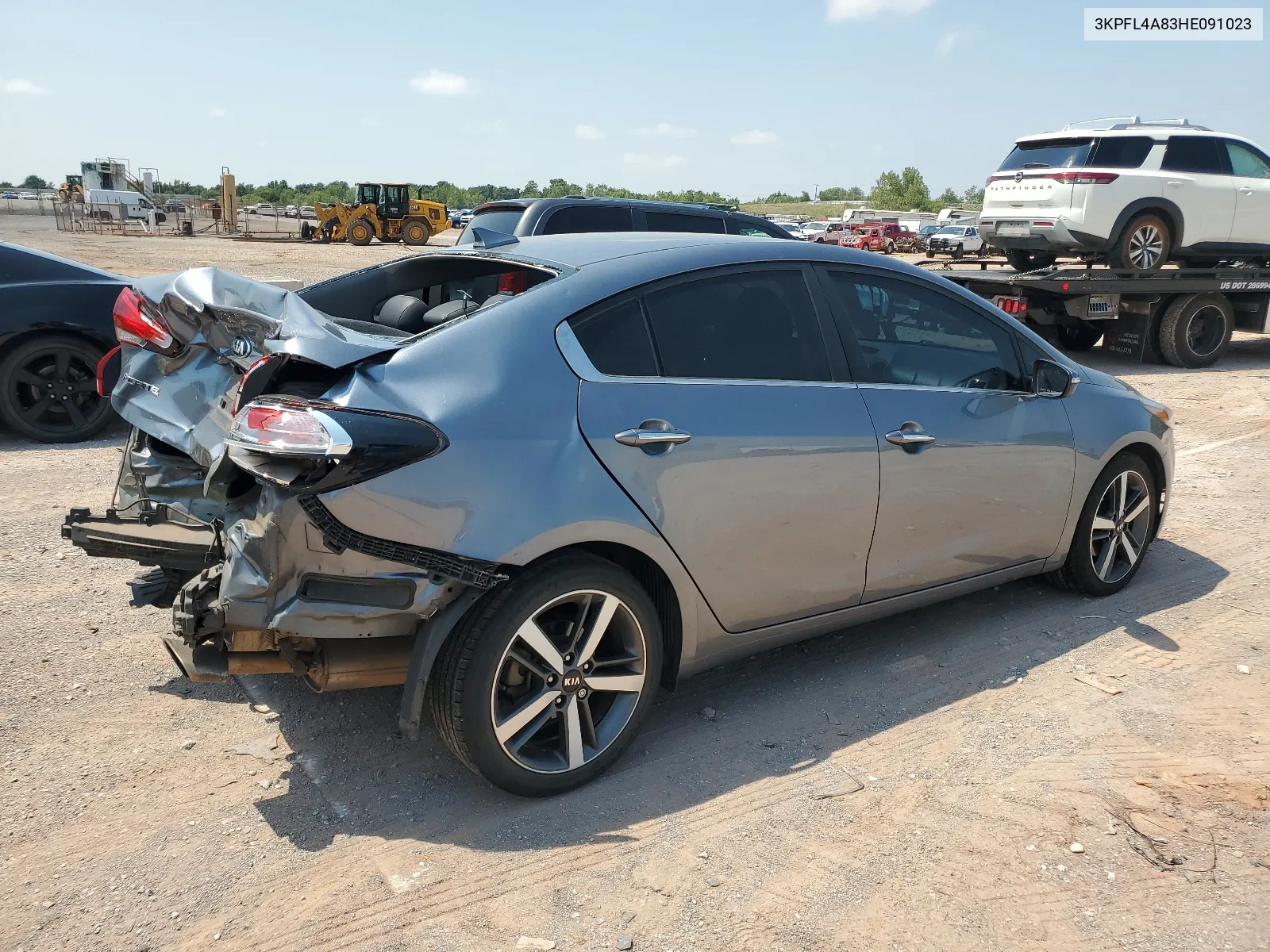 2017 Kia Forte Ex VIN: 3KPFL4A83HE091023 Lot: 67033124