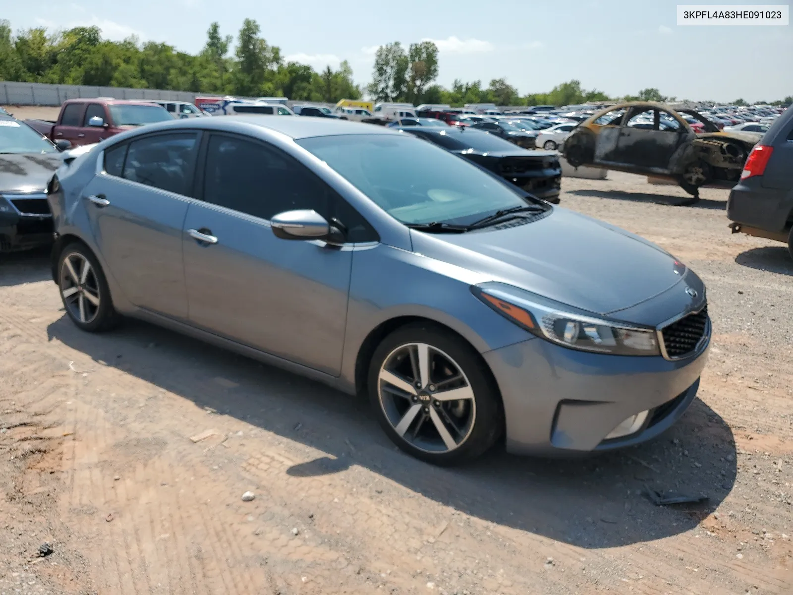 2017 Kia Forte Ex VIN: 3KPFL4A83HE091023 Lot: 67033124