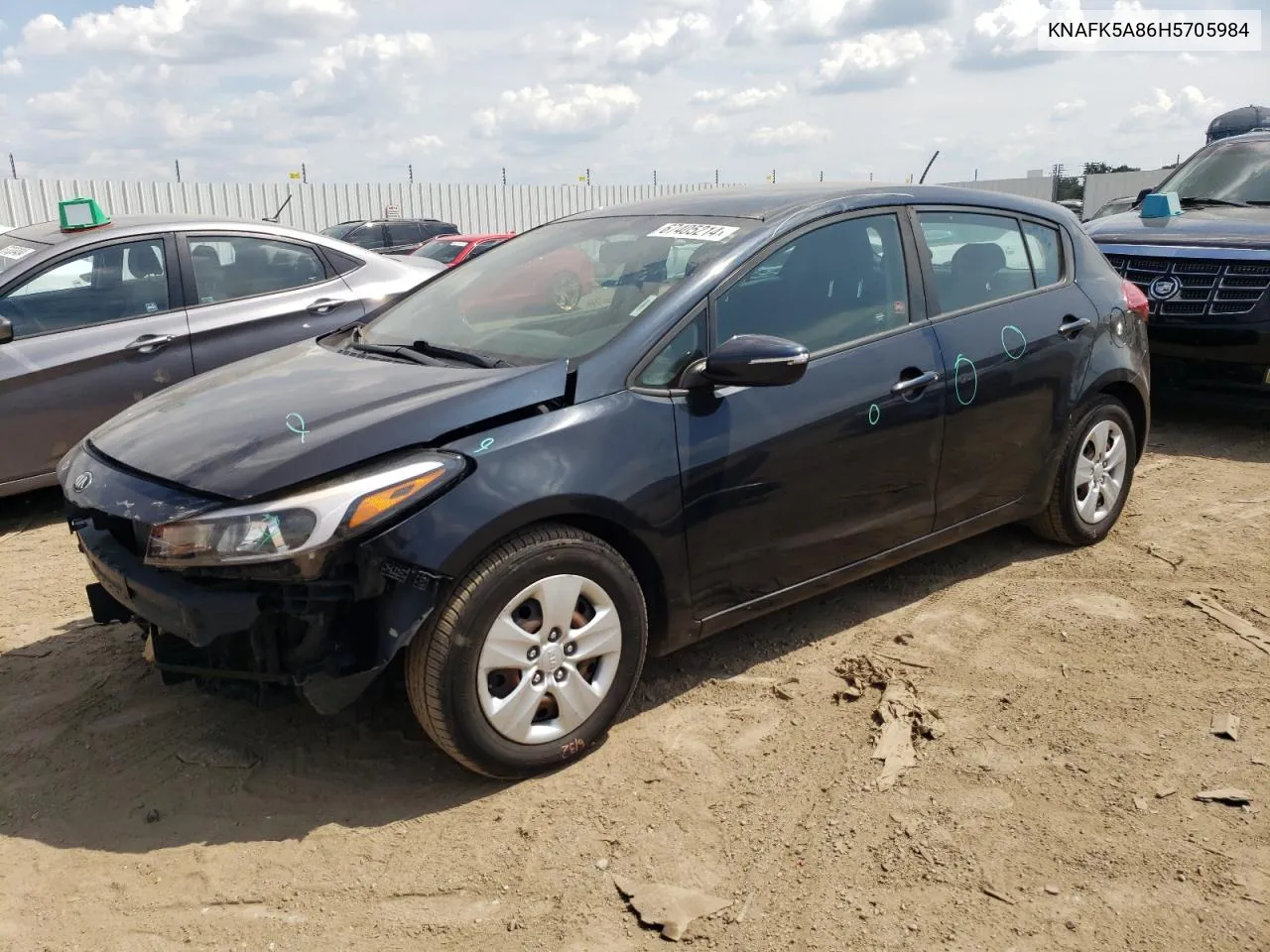 2017 Kia Forte Lx VIN: KNAFK5A86H5705984 Lot: 67405214