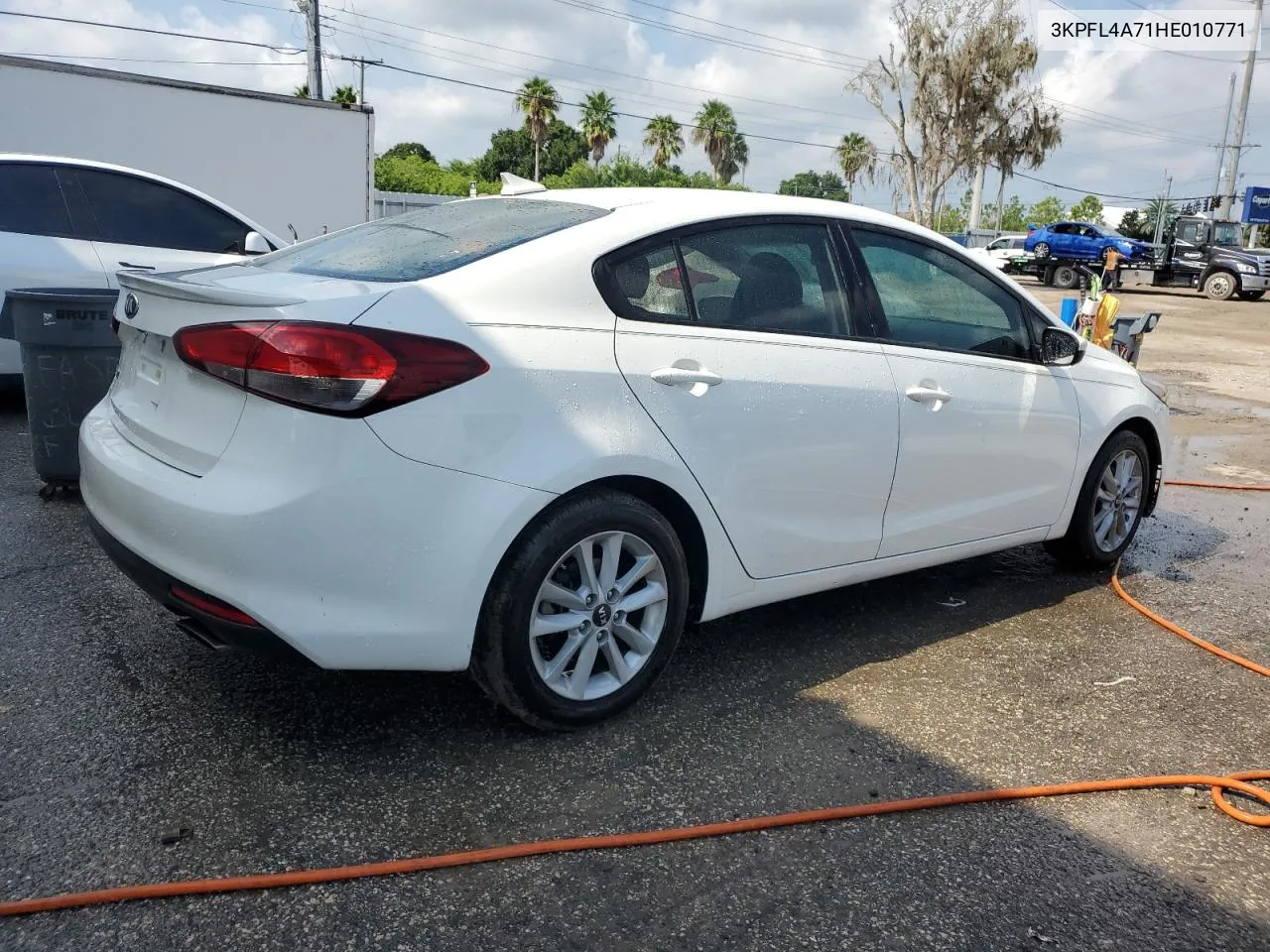 2017 Kia Forte Lx VIN: 3KPFL4A71HE010771 Lot: 67418454