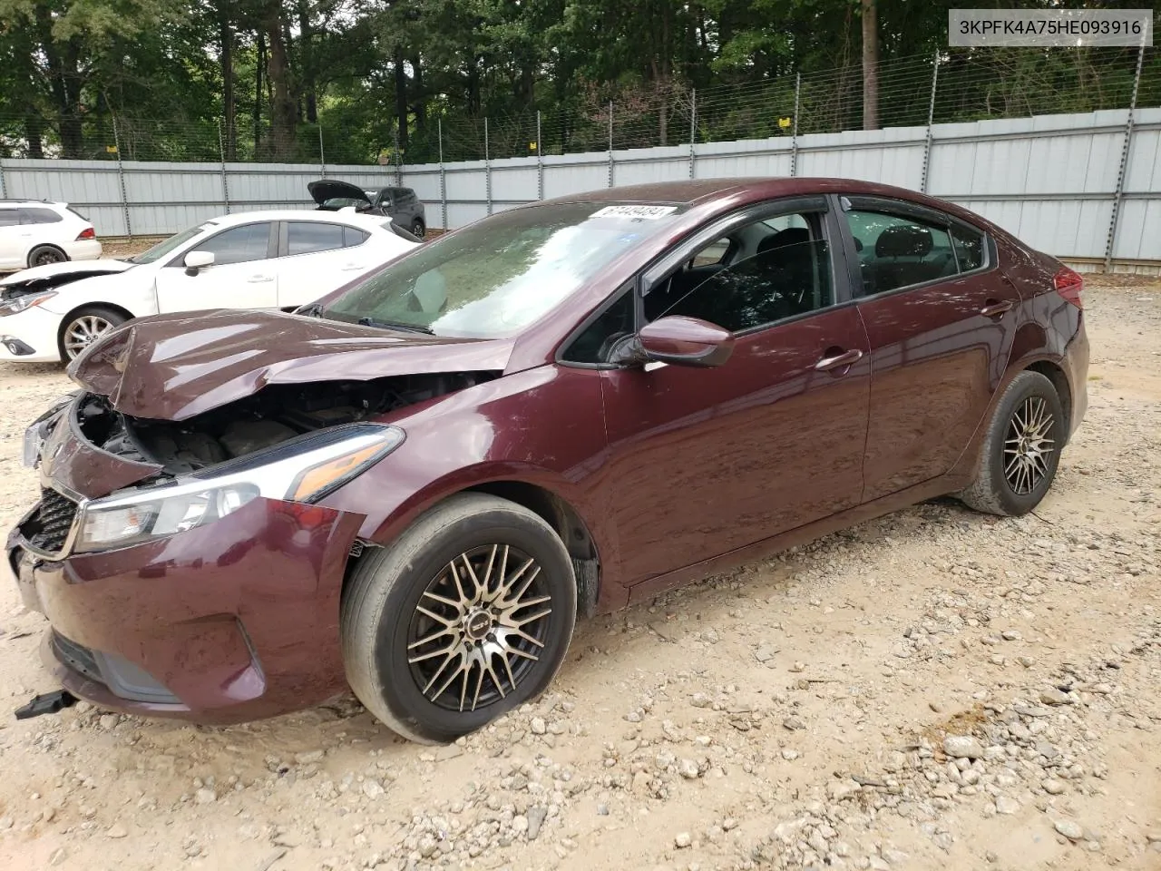 2017 Kia Forte Lx VIN: 3KPFK4A75HE093916 Lot: 67449484