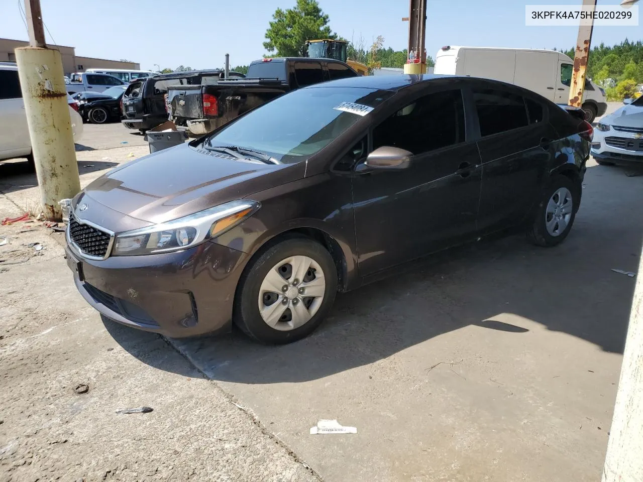 2017 Kia Forte Lx VIN: 3KPFK4A75HE020299 Lot: 67454084