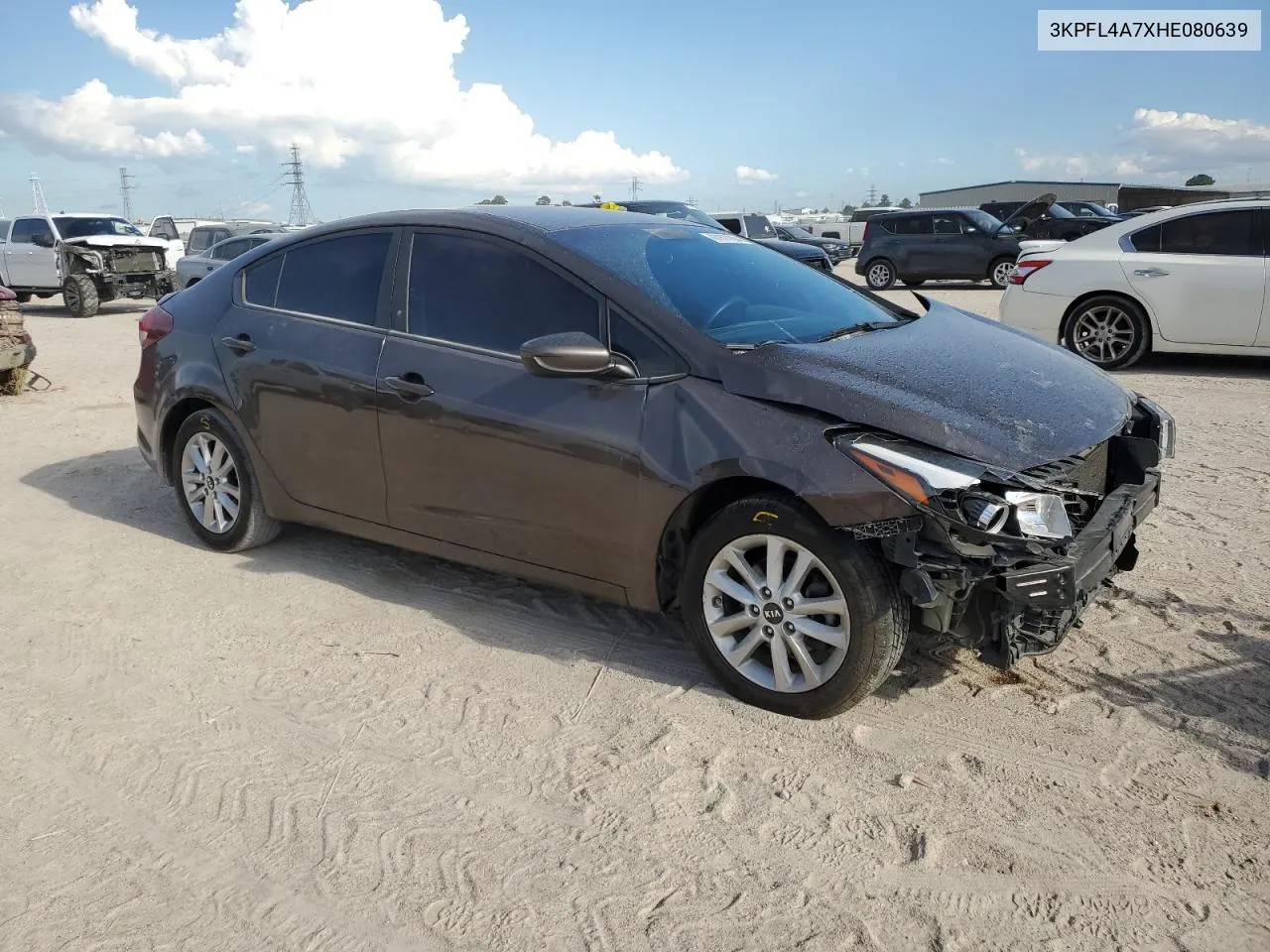 2017 Kia Forte Lx VIN: 3KPFL4A7XHE080639 Lot: 67577294