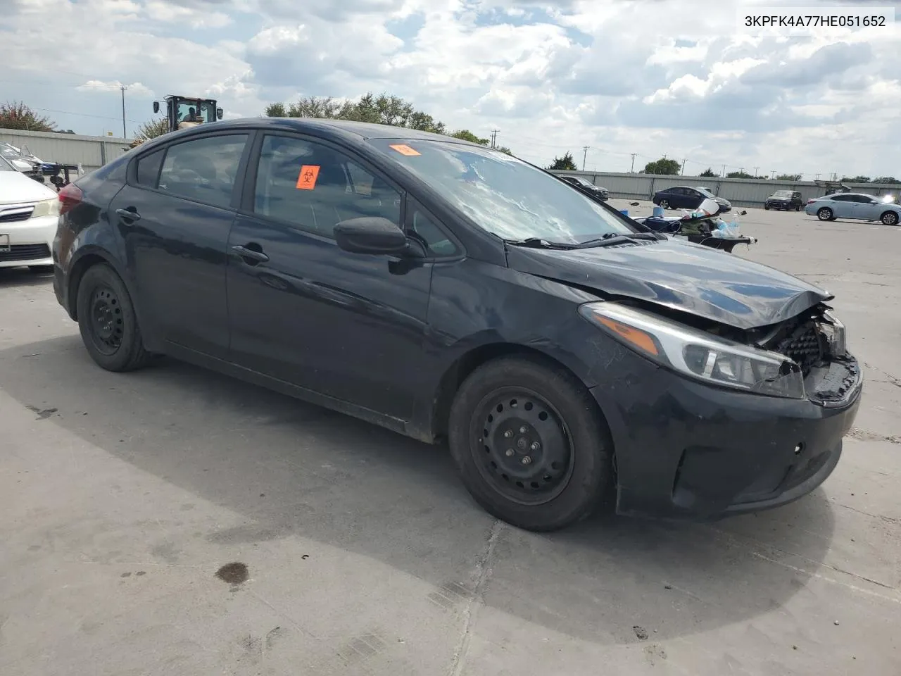 3KPFK4A77HE051652 2017 Kia Forte Lx