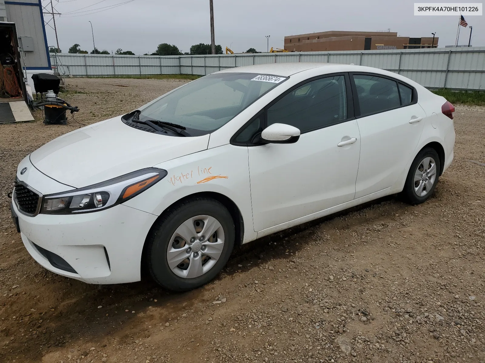 2017 Kia Forte Lx VIN: 3KPFK4A70HE101226 Lot: 68365674