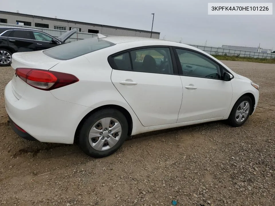 2017 Kia Forte Lx VIN: 3KPFK4A70HE101226 Lot: 68365674