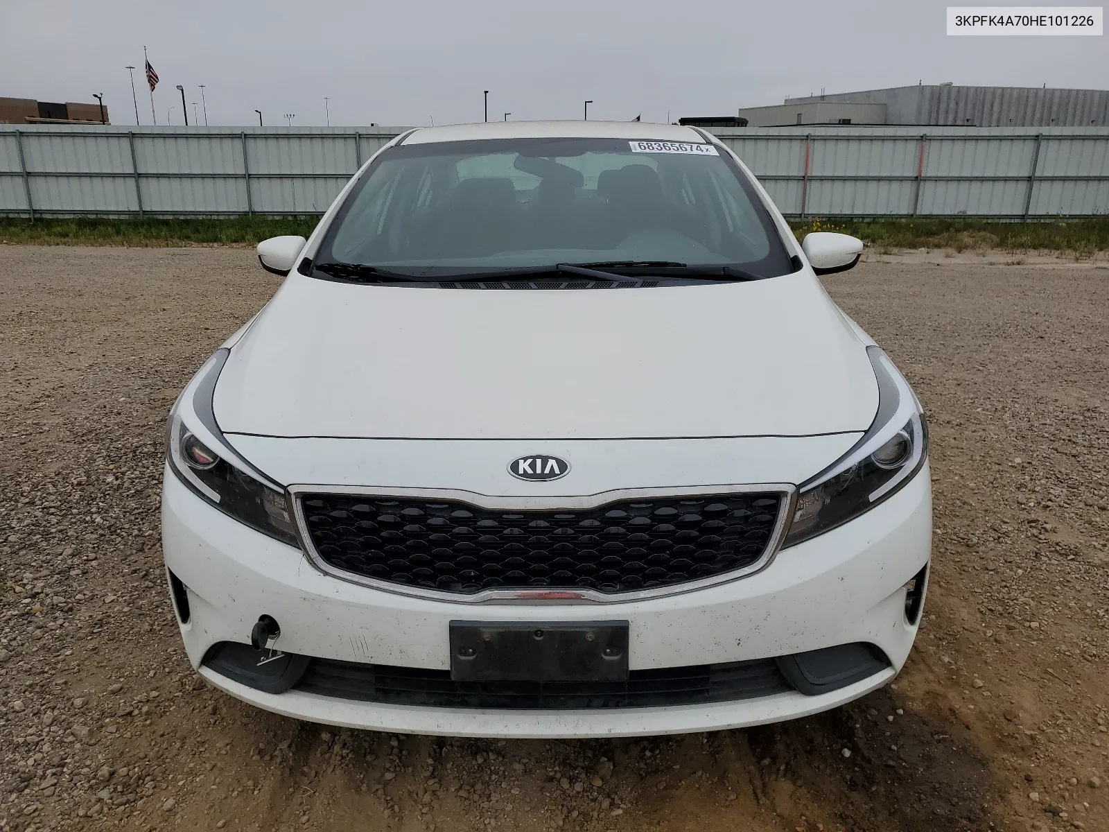 2017 Kia Forte Lx VIN: 3KPFK4A70HE101226 Lot: 68365674