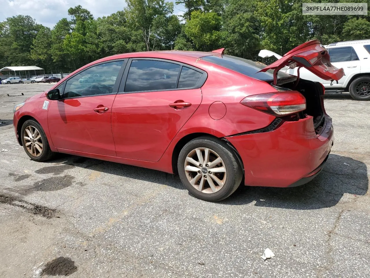 2017 Kia Forte Lx VIN: 3KPFL4A77HE089699 Lot: 68541194