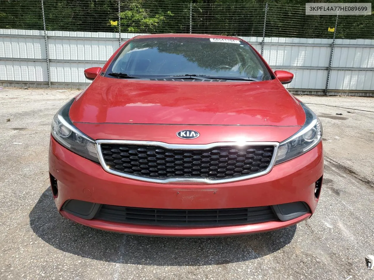 2017 Kia Forte Lx VIN: 3KPFL4A77HE089699 Lot: 68541194