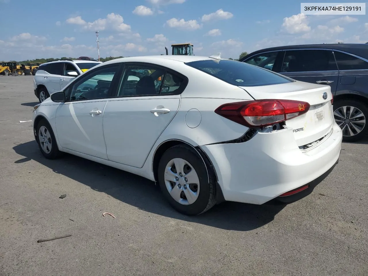 2017 Kia Forte Lx VIN: 3KPFK4A74HE129191 Lot: 68603644