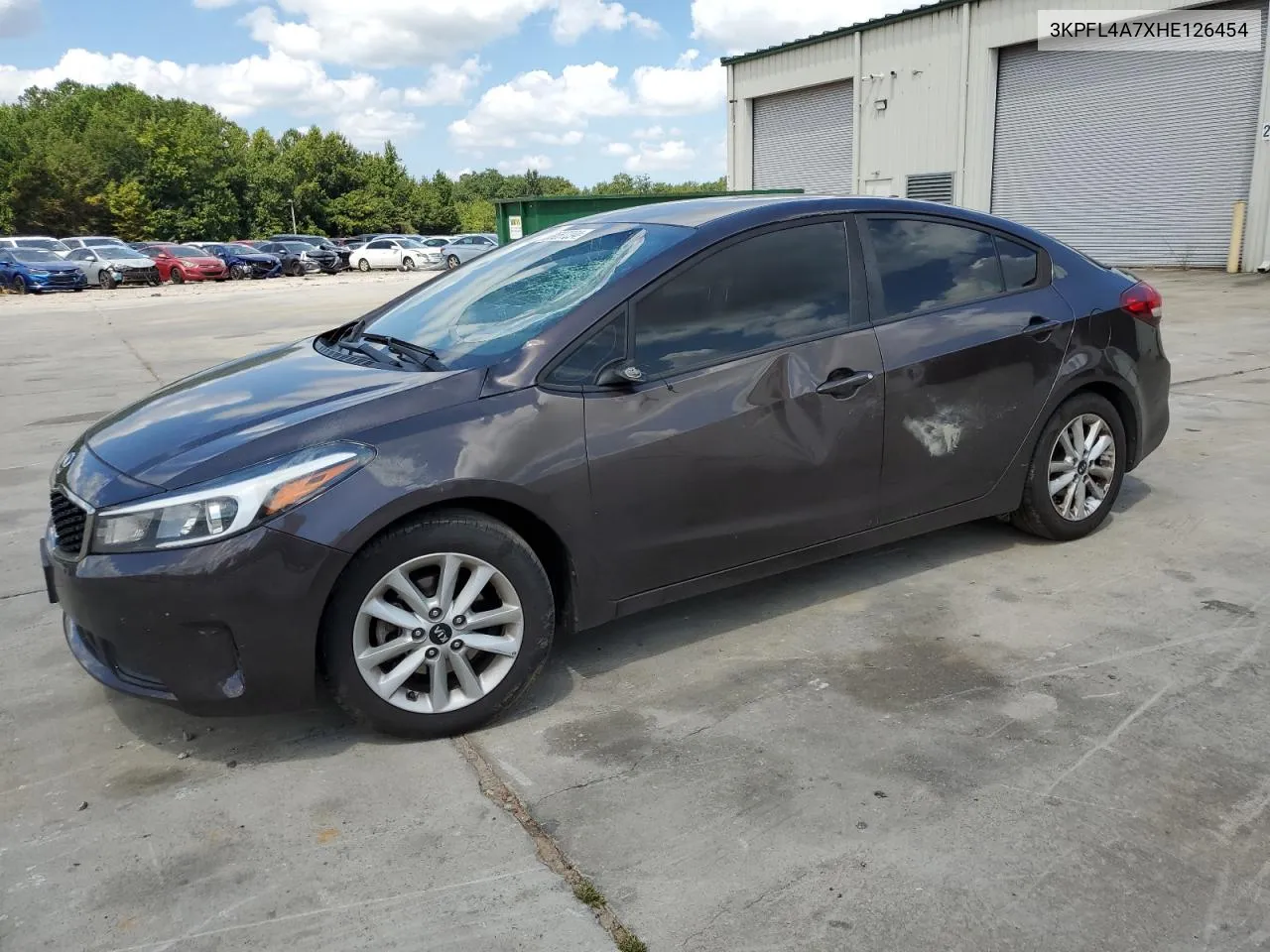 2017 Kia Forte Lx VIN: 3KPFL4A7XHE126454 Lot: 68687294