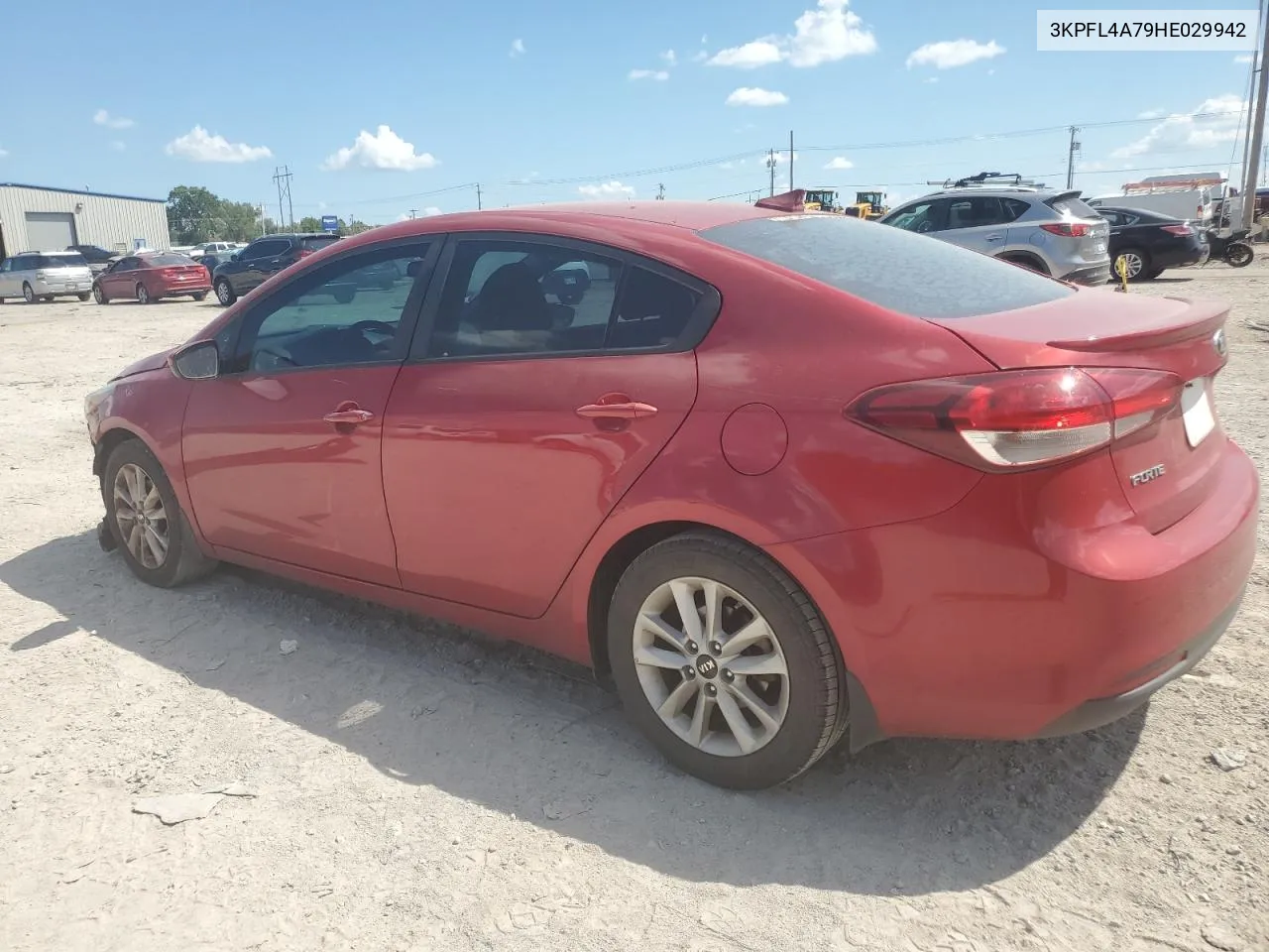 2017 Kia Forte Lx VIN: 3KPFL4A79HE029942 Lot: 68856324