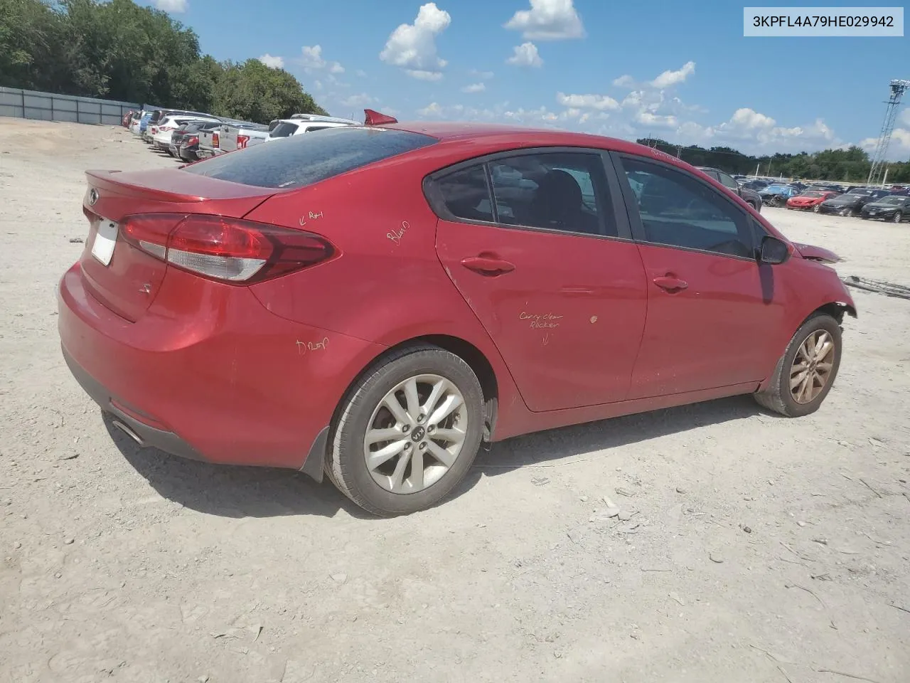 2017 Kia Forte Lx VIN: 3KPFL4A79HE029942 Lot: 68856324