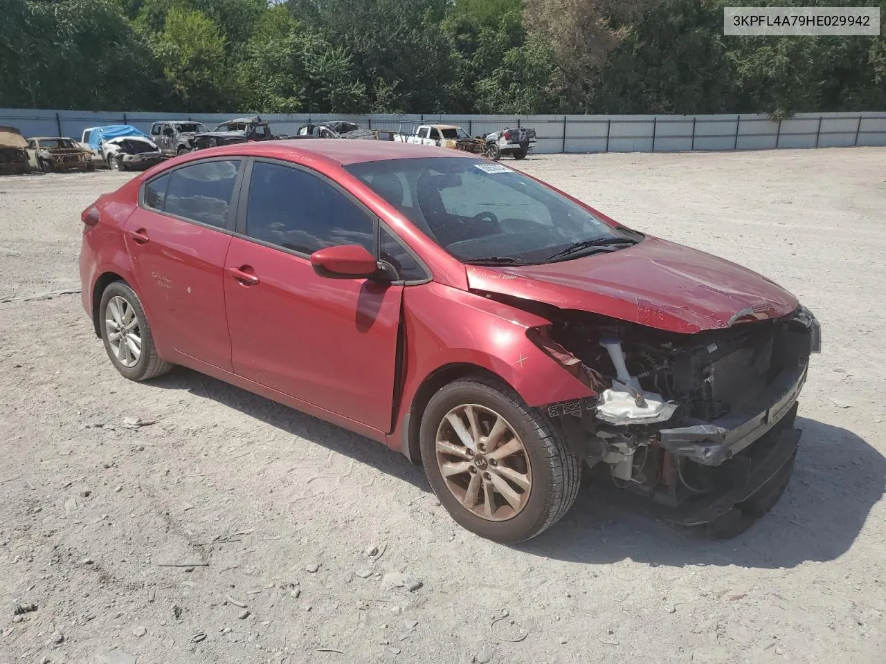 2017 Kia Forte Lx VIN: 3KPFL4A79HE029942 Lot: 68856324